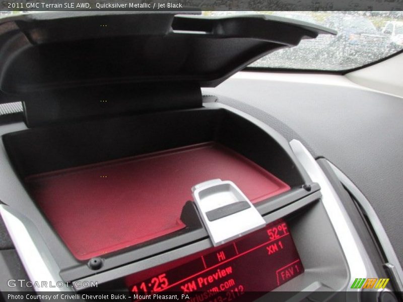 Quicksilver Metallic / Jet Black 2011 GMC Terrain SLE AWD