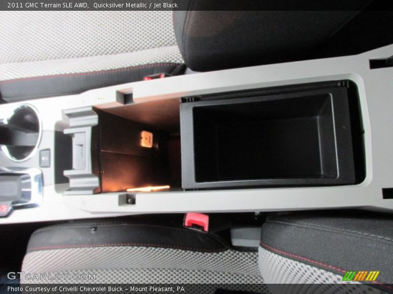 Quicksilver Metallic / Jet Black 2011 GMC Terrain SLE AWD