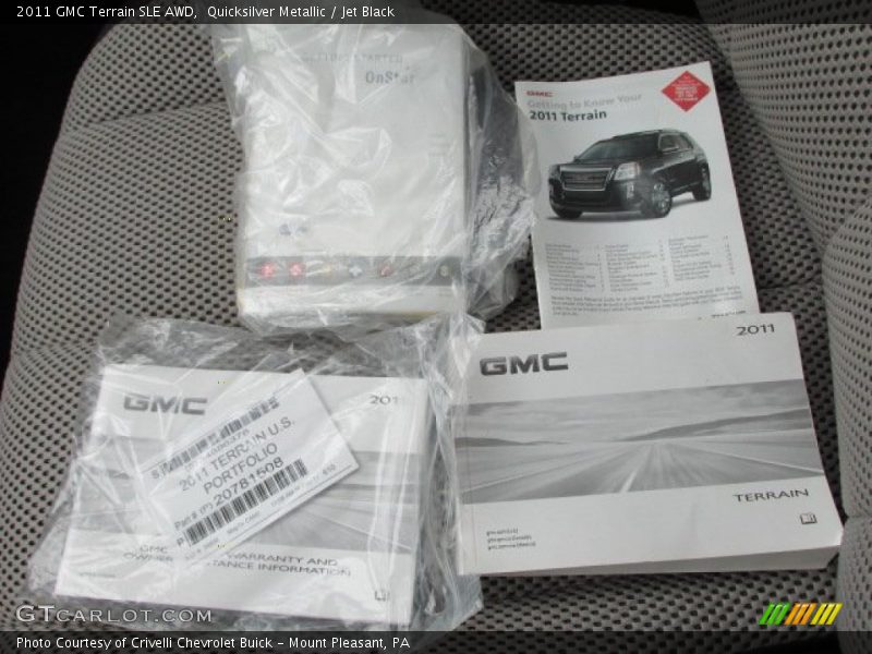 Quicksilver Metallic / Jet Black 2011 GMC Terrain SLE AWD