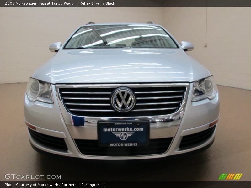 Reflex Silver / Black 2008 Volkswagen Passat Turbo Wagon