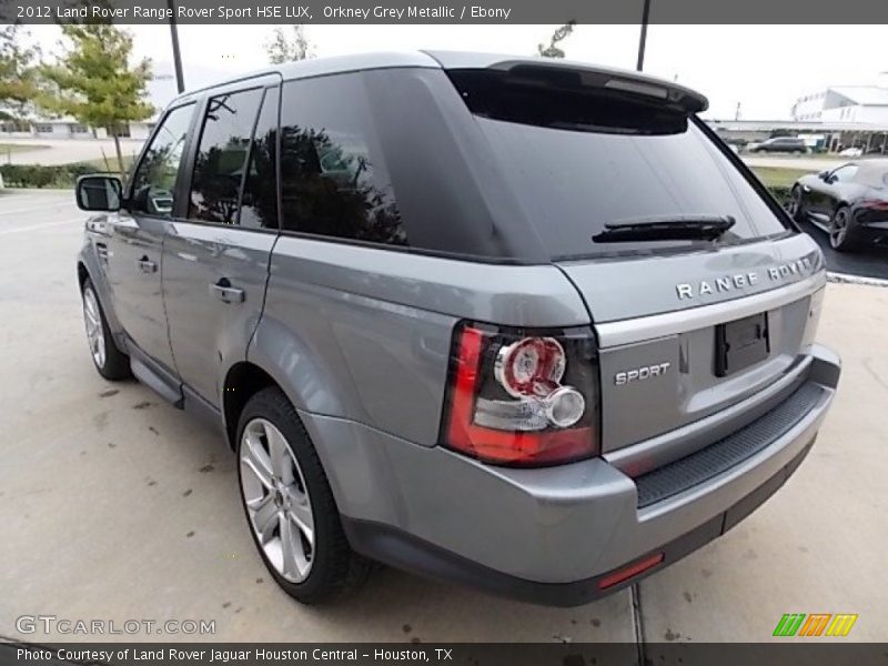 Orkney Grey Metallic / Ebony 2012 Land Rover Range Rover Sport HSE LUX