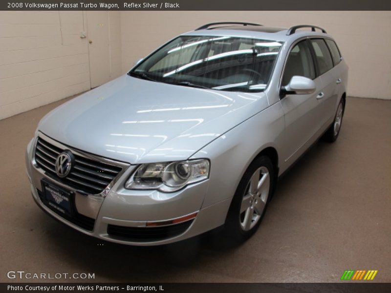 Reflex Silver / Black 2008 Volkswagen Passat Turbo Wagon