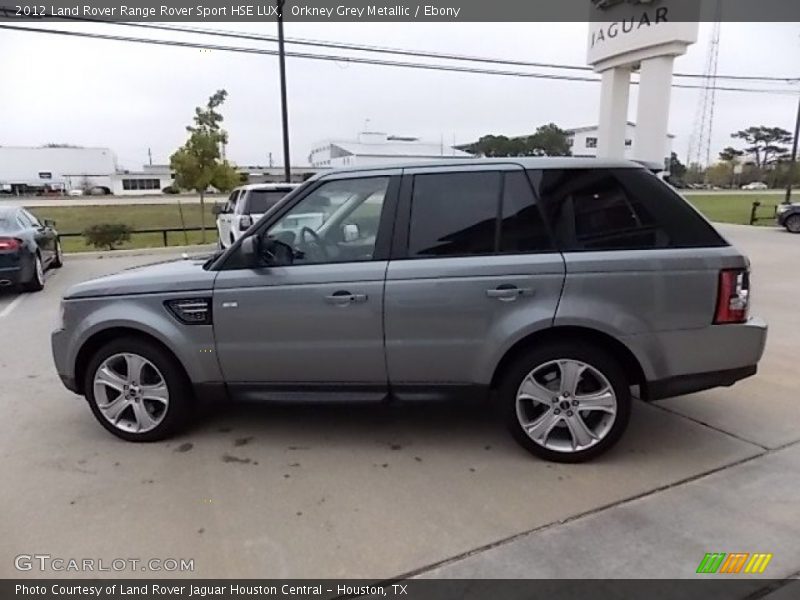 Orkney Grey Metallic / Ebony 2012 Land Rover Range Rover Sport HSE LUX