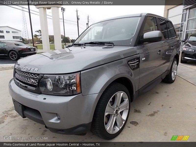 Orkney Grey Metallic / Ebony 2012 Land Rover Range Rover Sport HSE LUX