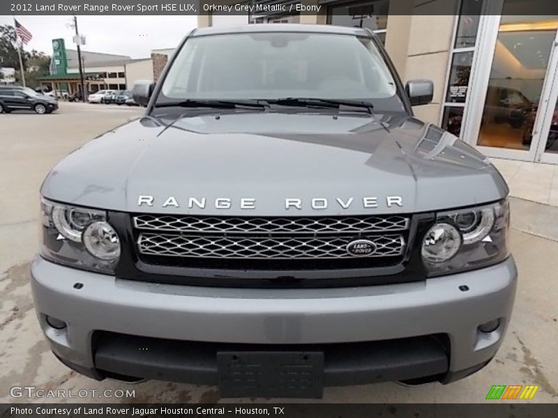 Orkney Grey Metallic / Ebony 2012 Land Rover Range Rover Sport HSE LUX