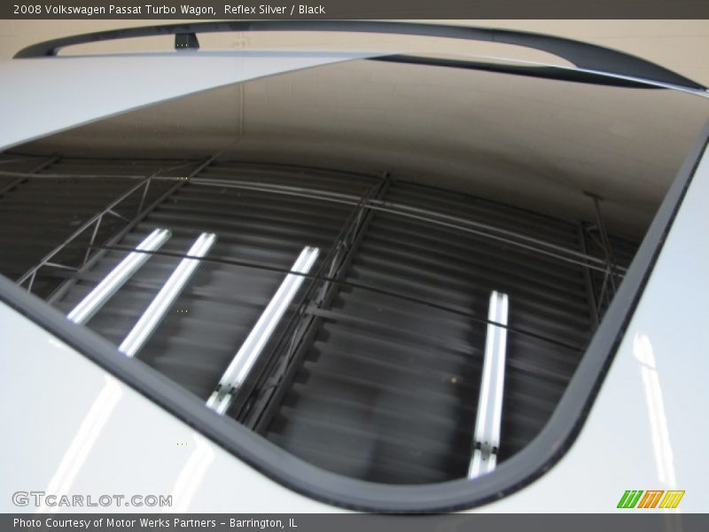 Reflex Silver / Black 2008 Volkswagen Passat Turbo Wagon