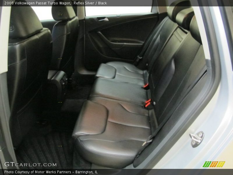 Reflex Silver / Black 2008 Volkswagen Passat Turbo Wagon
