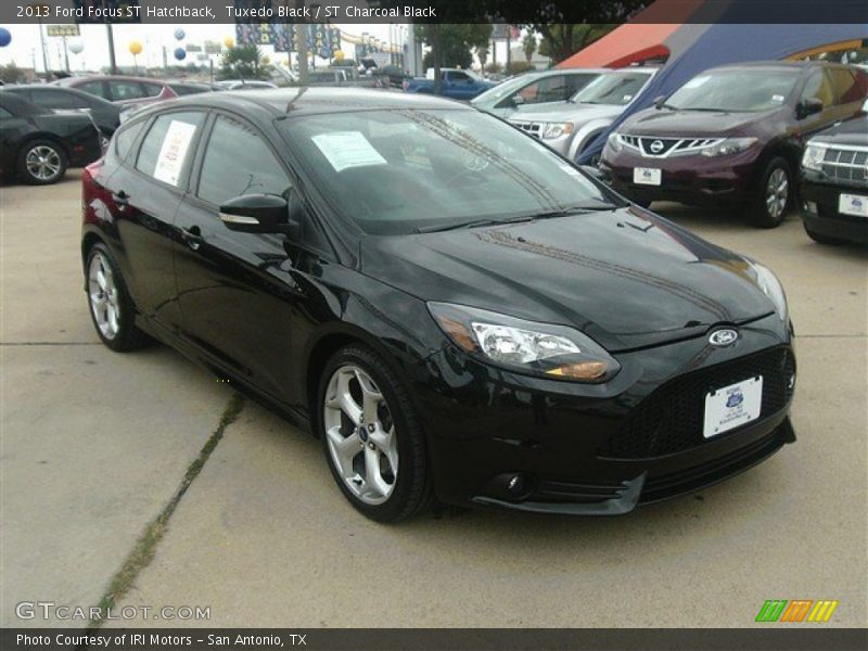 Tuxedo Black / ST Charcoal Black 2013 Ford Focus ST Hatchback