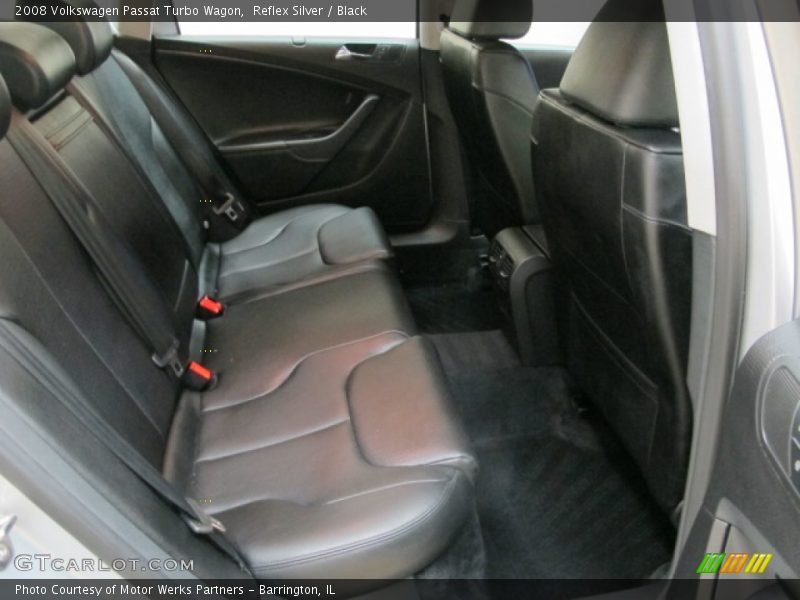 Reflex Silver / Black 2008 Volkswagen Passat Turbo Wagon