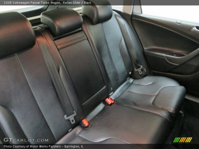 Reflex Silver / Black 2008 Volkswagen Passat Turbo Wagon