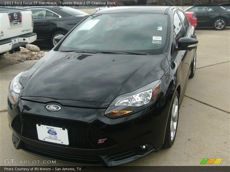 Tuxedo Black / ST Charcoal Black 2013 Ford Focus ST Hatchback
