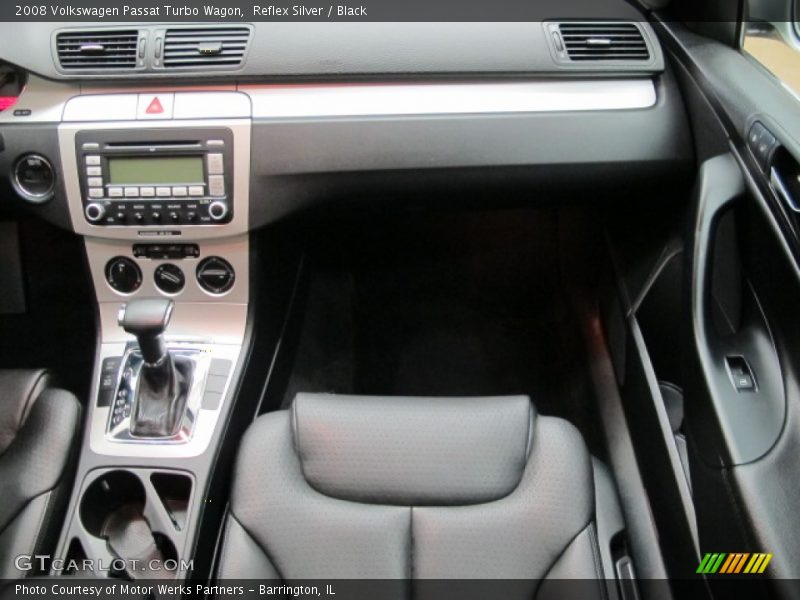 Reflex Silver / Black 2008 Volkswagen Passat Turbo Wagon