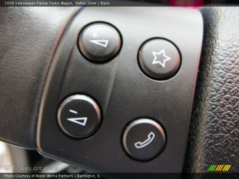 Reflex Silver / Black 2008 Volkswagen Passat Turbo Wagon
