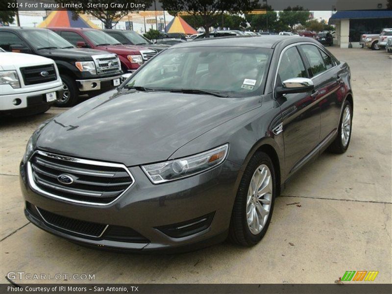 Sterling Gray / Dune 2014 Ford Taurus Limited