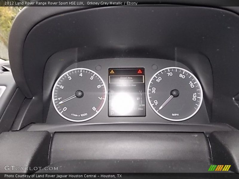 Orkney Grey Metallic / Ebony 2012 Land Rover Range Rover Sport HSE LUX