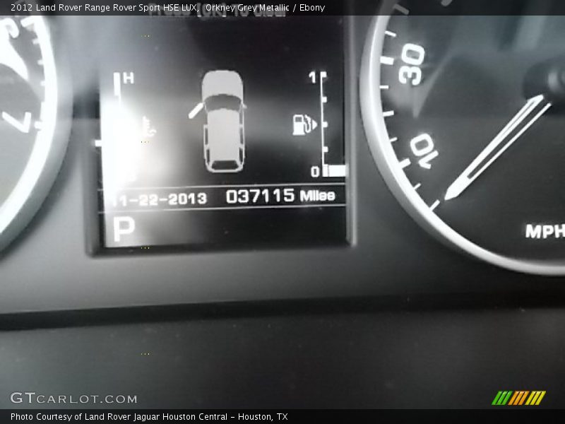 Orkney Grey Metallic / Ebony 2012 Land Rover Range Rover Sport HSE LUX
