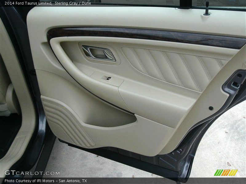 Sterling Gray / Dune 2014 Ford Taurus Limited