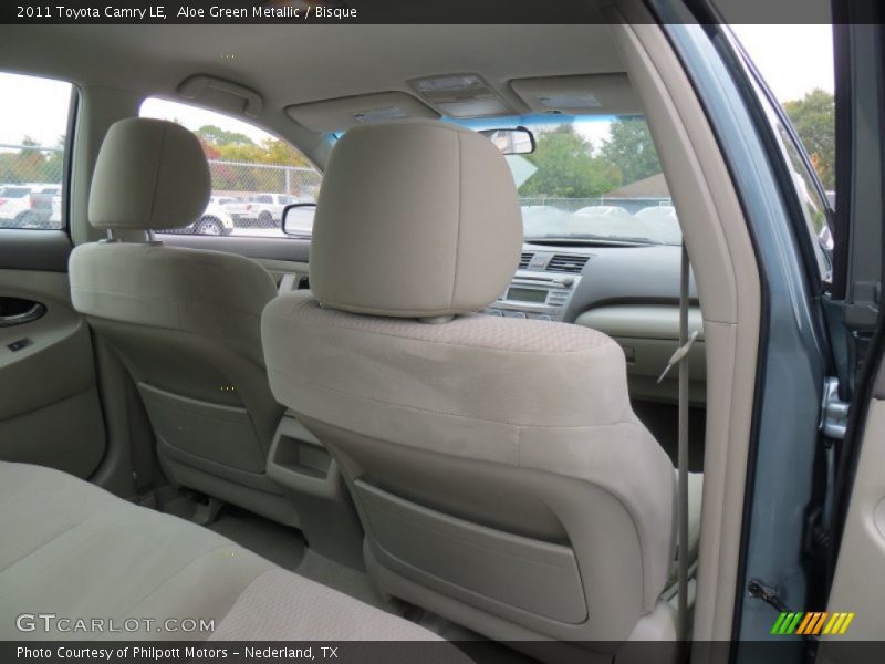 Aloe Green Metallic / Bisque 2011 Toyota Camry LE
