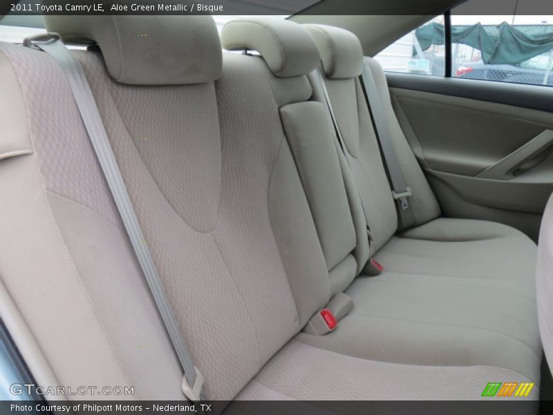 Aloe Green Metallic / Bisque 2011 Toyota Camry LE