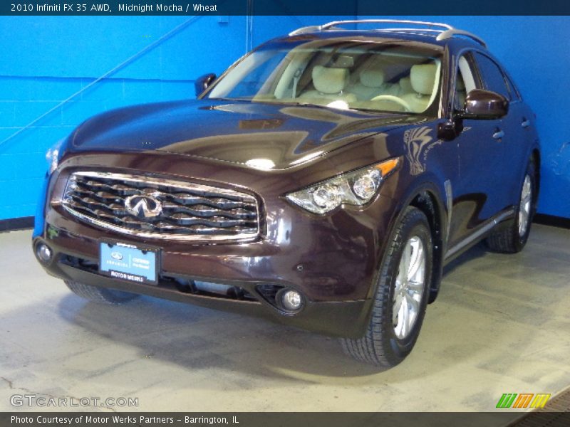 Midnight Mocha / Wheat 2010 Infiniti FX 35 AWD