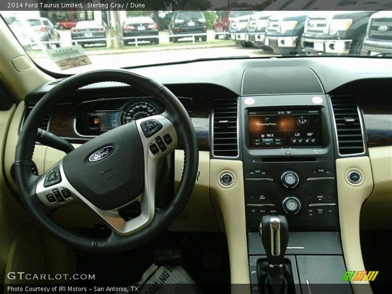 Sterling Gray / Dune 2014 Ford Taurus Limited