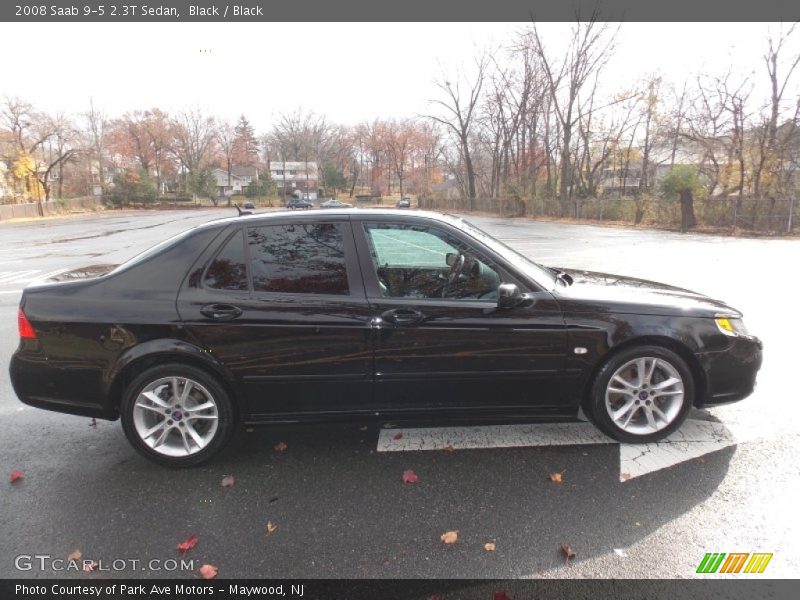 Black / Black 2008 Saab 9-5 2.3T Sedan
