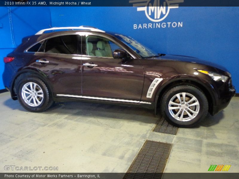 Midnight Mocha / Wheat 2010 Infiniti FX 35 AWD