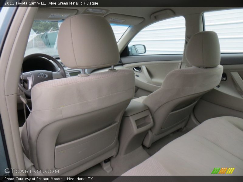 Aloe Green Metallic / Bisque 2011 Toyota Camry LE