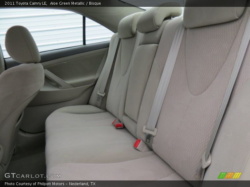 Aloe Green Metallic / Bisque 2011 Toyota Camry LE