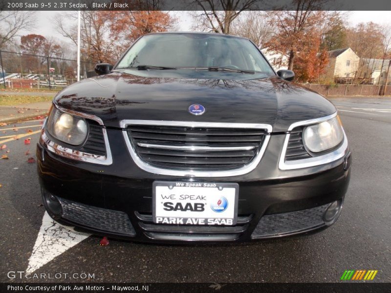 Black / Black 2008 Saab 9-5 2.3T Sedan