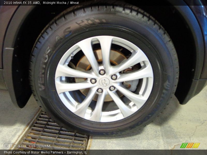 Midnight Mocha / Wheat 2010 Infiniti FX 35 AWD