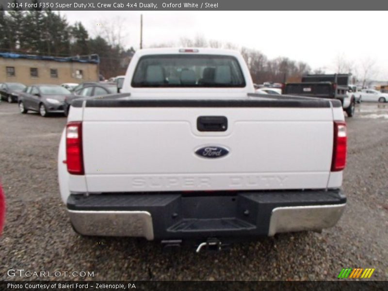 Oxford White / Steel 2014 Ford F350 Super Duty XL Crew Cab 4x4 Dually