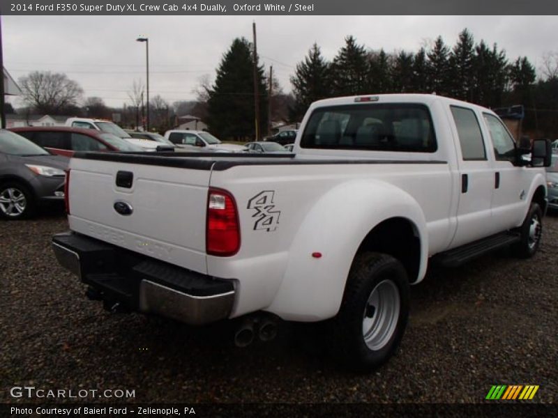 Oxford White / Steel 2014 Ford F350 Super Duty XL Crew Cab 4x4 Dually