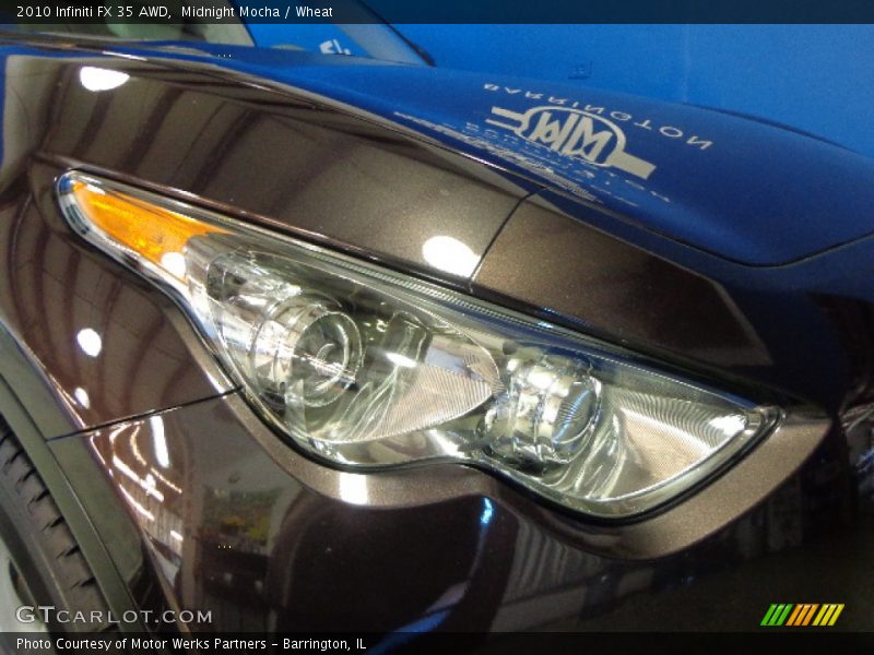 Midnight Mocha / Wheat 2010 Infiniti FX 35 AWD