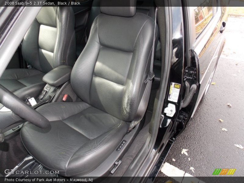 Black / Black 2008 Saab 9-5 2.3T Sedan