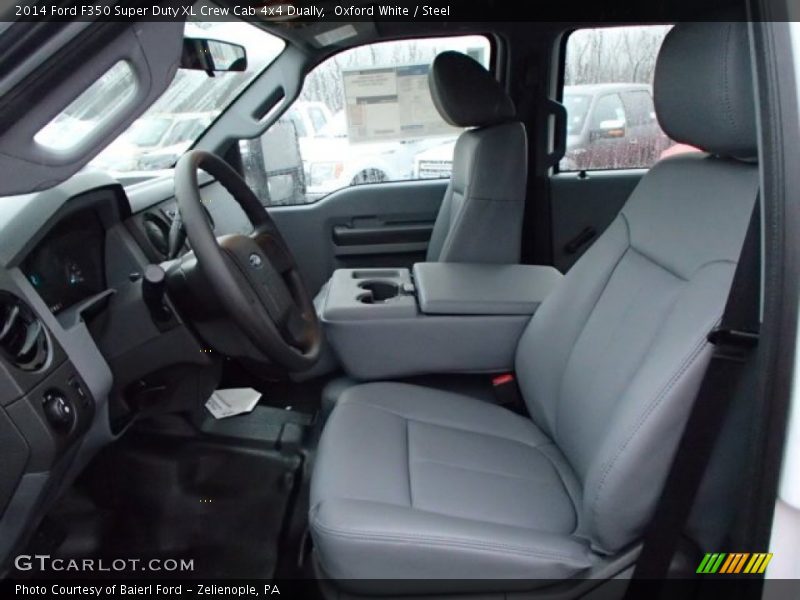 Front Seat of 2014 F350 Super Duty XL Crew Cab 4x4 Dually