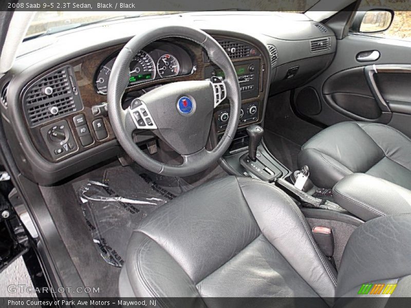 Black / Black 2008 Saab 9-5 2.3T Sedan