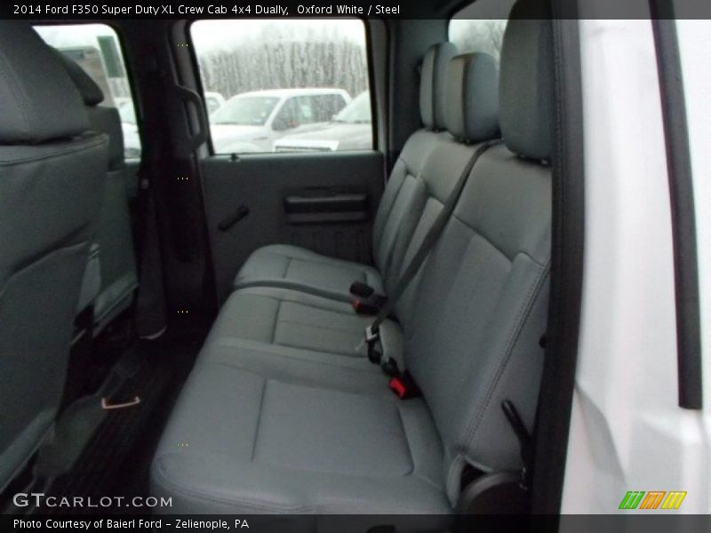 Rear Seat of 2014 F350 Super Duty XL Crew Cab 4x4 Dually