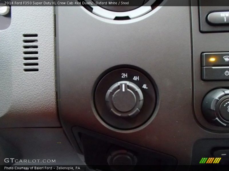 Oxford White / Steel 2014 Ford F350 Super Duty XL Crew Cab 4x4 Dually