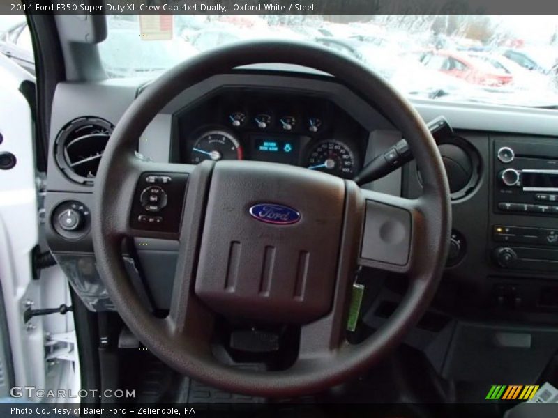  2014 F350 Super Duty XL Crew Cab 4x4 Dually Steering Wheel
