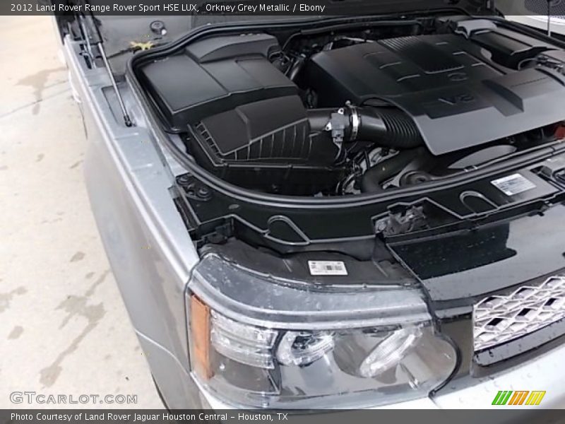Orkney Grey Metallic / Ebony 2012 Land Rover Range Rover Sport HSE LUX