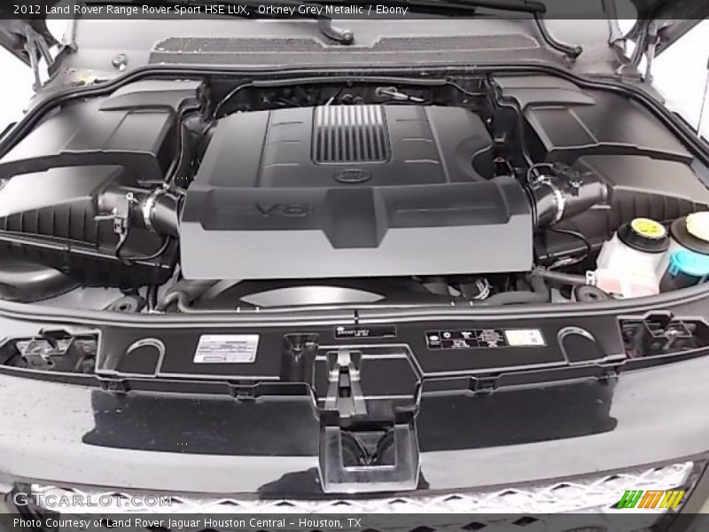 Orkney Grey Metallic / Ebony 2012 Land Rover Range Rover Sport HSE LUX