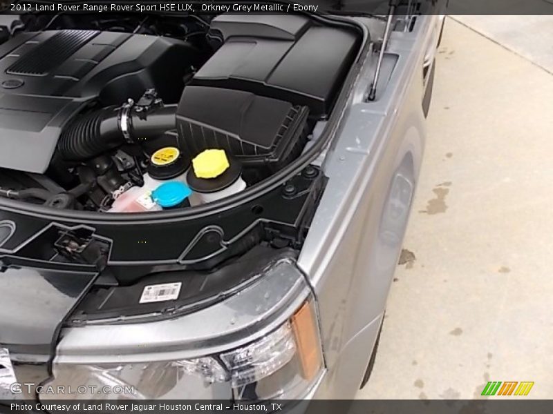 Orkney Grey Metallic / Ebony 2012 Land Rover Range Rover Sport HSE LUX