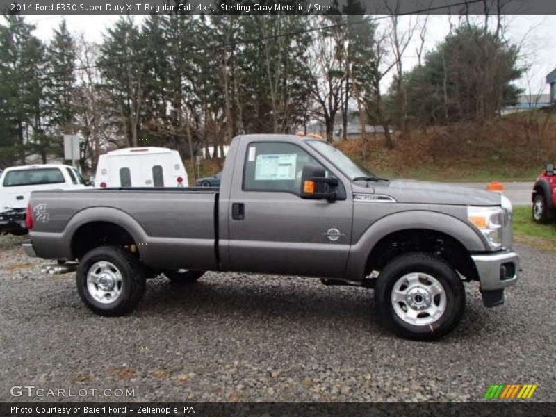 2014 F350 Super Duty XLT Regular Cab 4x4 Sterling Gray Metallic
