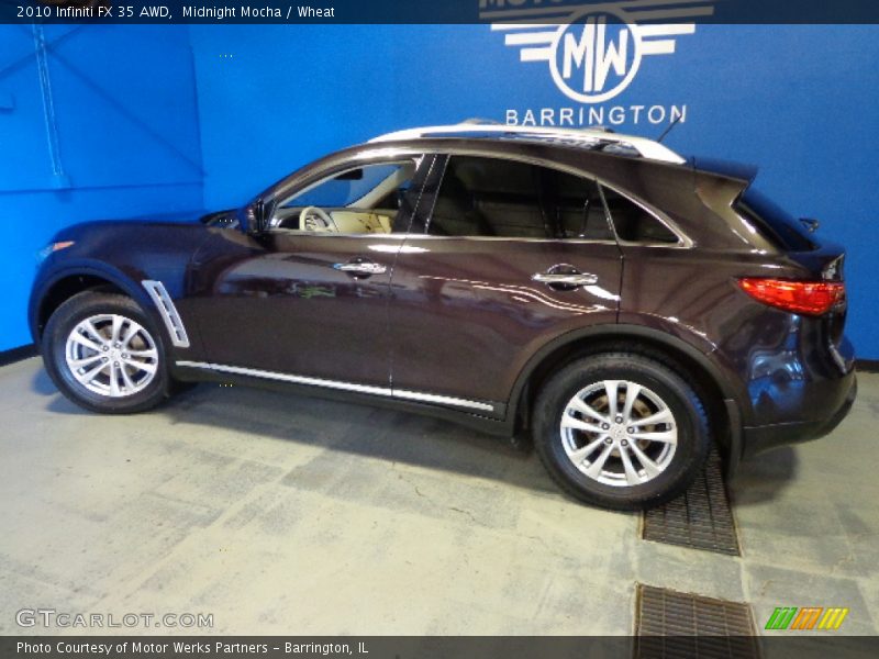 Midnight Mocha / Wheat 2010 Infiniti FX 35 AWD