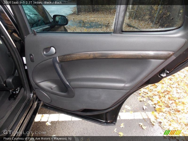 Black / Black 2008 Saab 9-5 2.3T Sedan