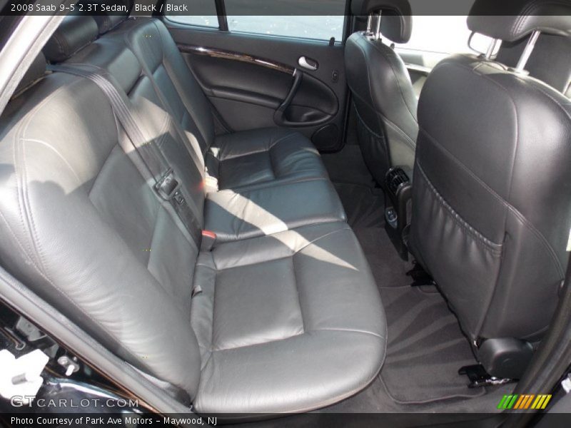 Black / Black 2008 Saab 9-5 2.3T Sedan