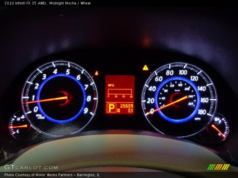 Midnight Mocha / Wheat 2010 Infiniti FX 35 AWD