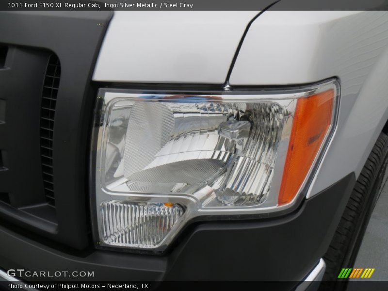 Ingot Silver Metallic / Steel Gray 2011 Ford F150 XL Regular Cab