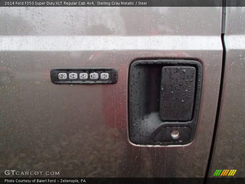 Sterling Gray Metallic / Steel 2014 Ford F350 Super Duty XLT Regular Cab 4x4
